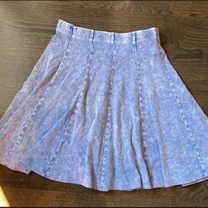 Hard Tail Blue A-Line Skirt